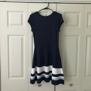 NWOT Striped Navy Lord & Taylor summer dress!